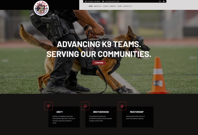 la county k9 association